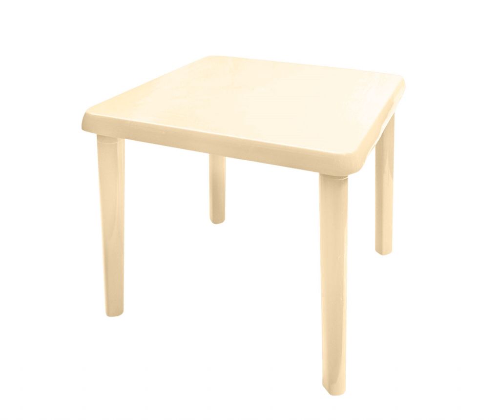 oferta mesa duraplast beige y 4 sillas
