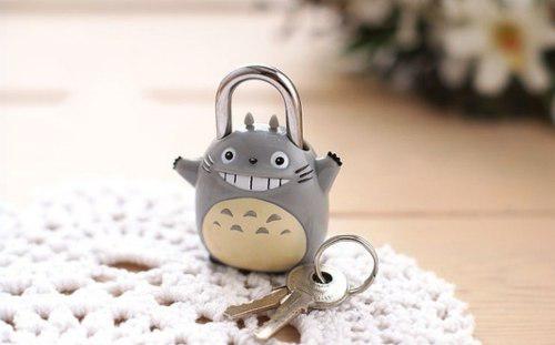 Candado De Totoro Kawaii Escolar