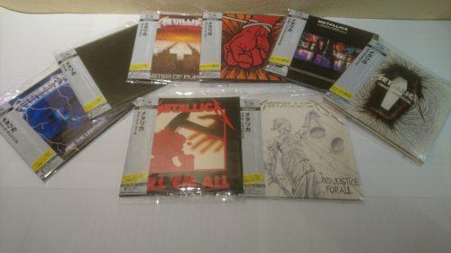 Cd's Metallica Digipack (mini Lp) Made In Japan Ocasión!!!
