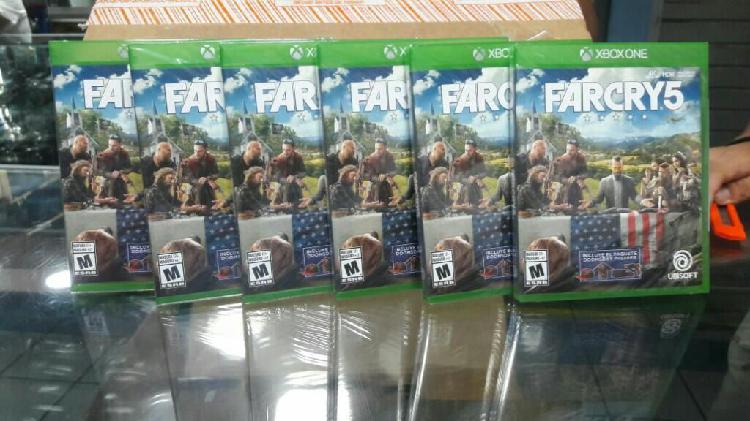Far Cry 5 Xbox One Nuevo Y Sellado Stock