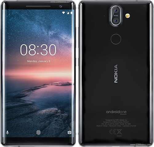 Nokia 8 Sirocco / 5.5 / 6 Gb / 128 Rom / Dual: 12 + 13 Mp