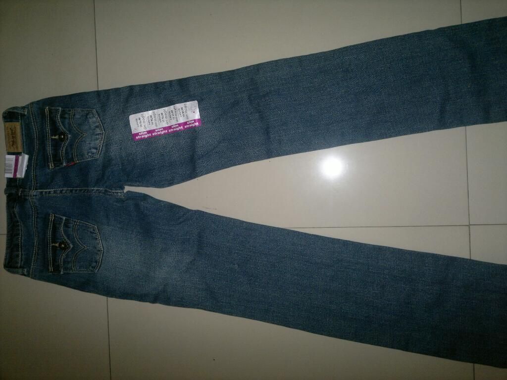 Pantalon jeans levis para niña talla 10