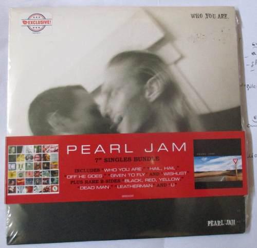 Pearl Jam 5 Singles Edición Limitada Vinilo Lp