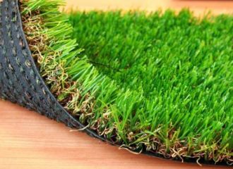 Grass sintetico artificial.