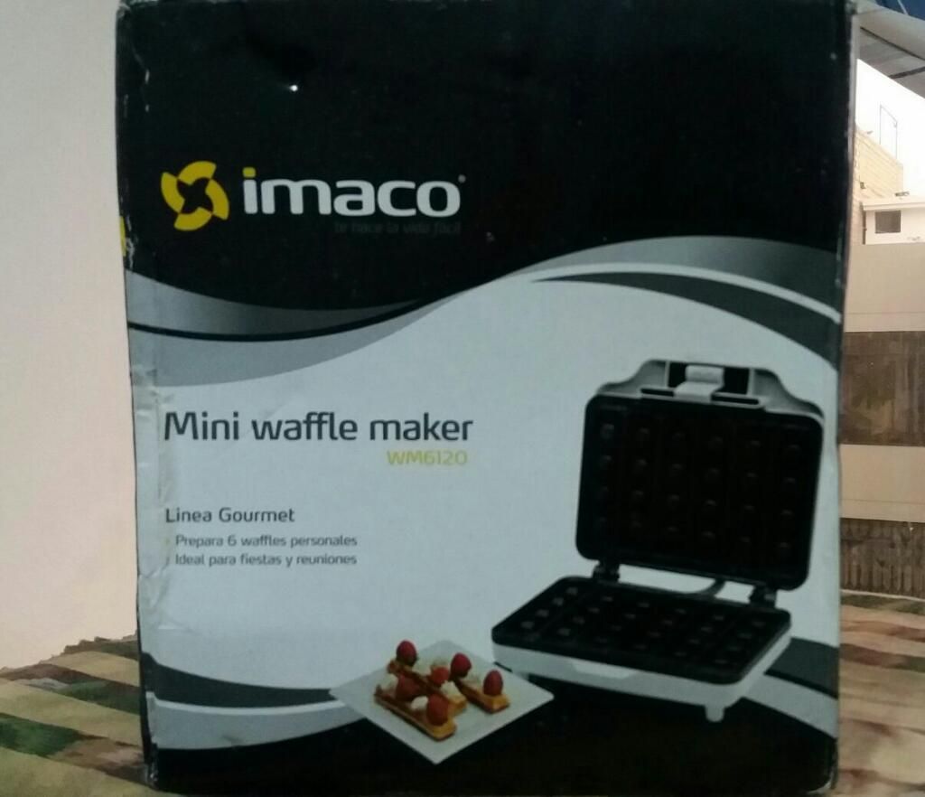 Mini Wafle Imaco Nuevo