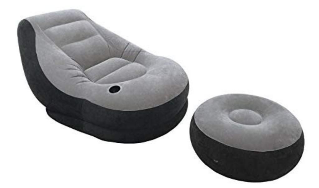 Sofa Y Posa Pies Inflable