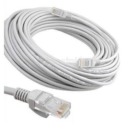 Cable de Internet de 21 metros color blanco