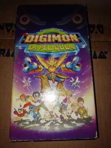 Digimon La Pelicula - Vhs Original- Buen Estado-digital Mons