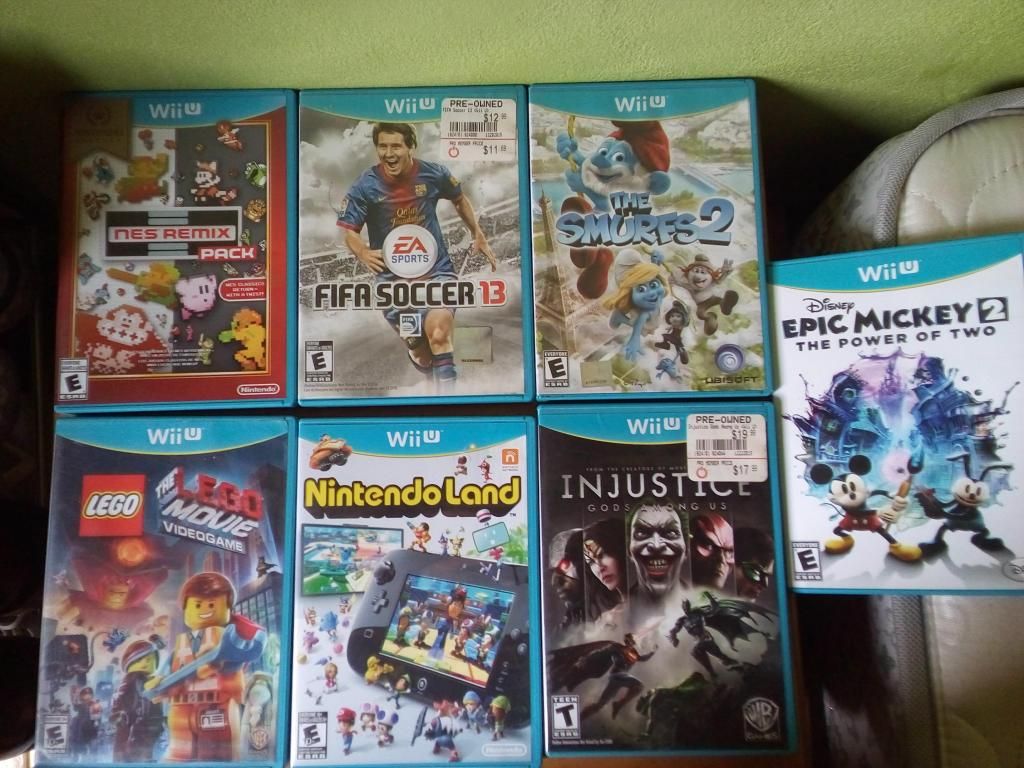 Juegos wii u