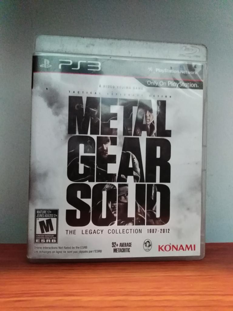 Metal Gear Hd Edición Coleccionista