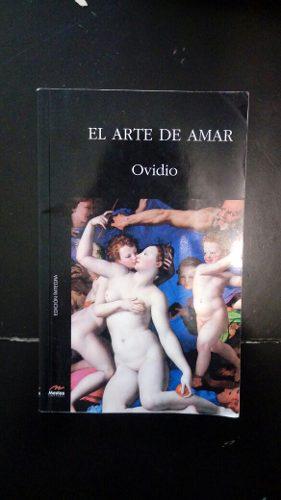 Ovidio El Arte De Amar Libro El Arte De Amar Ovidio Libro