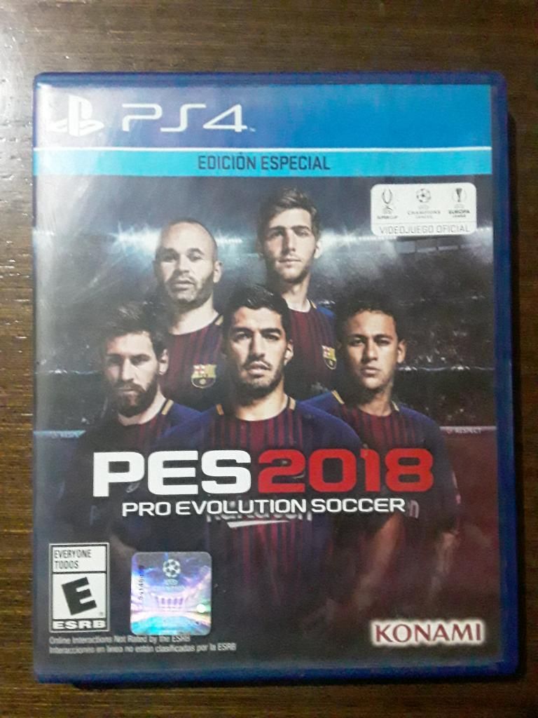 Pes  Edición Especial de Ps4