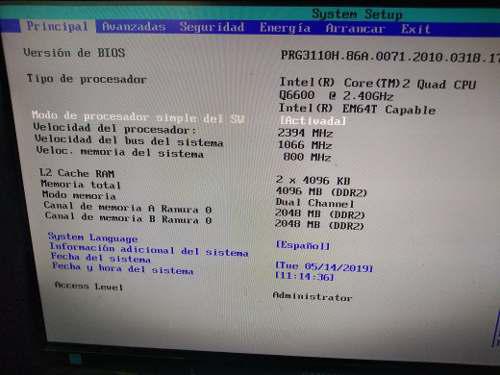 Procesador Core 2 Quad 2.40ghz Intel 775 Q6600