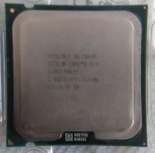 Procesador Intel (r) Core 2 Duo E8400 3.0 Ghz/6 Mb/1333