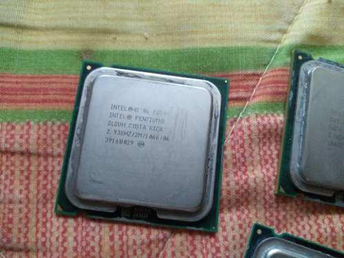 Procesador Pentium Dual 2.93ghz 775