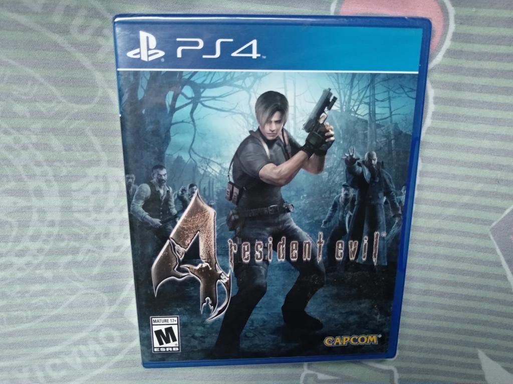 Sellado Resident Evil 4 Ps4