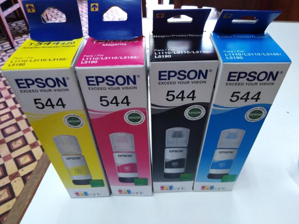 Tinta Epson 544 Sistema Continuo
