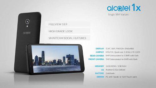 Vedo Alcatel 1 X, Claro - Negociable