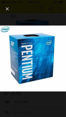 Vendo Pentium G4560 7ma Generación + Placa Msi H110 Vh Plus