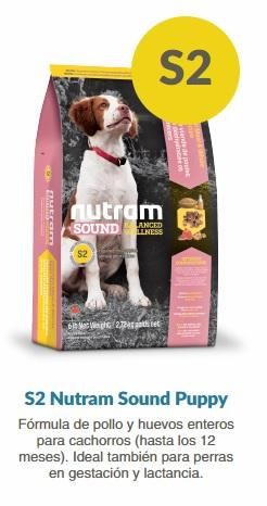 S2 Nutram sound puppy 2.72kg