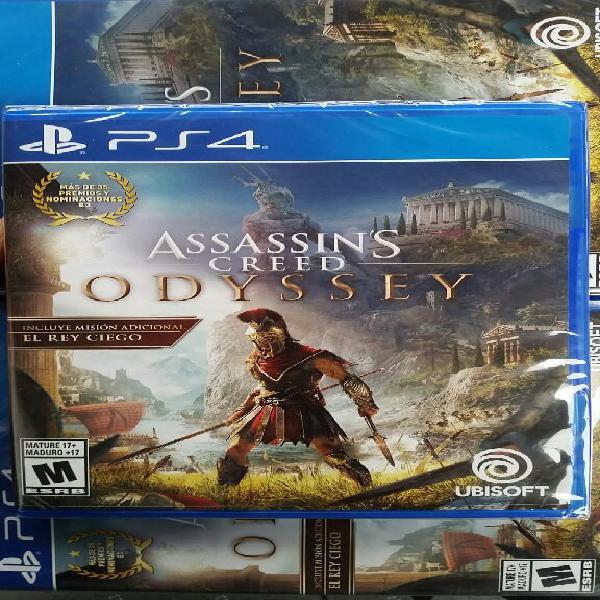 Assassin's Creed Odyssey Ps4 Nuevo y Sellado Stock