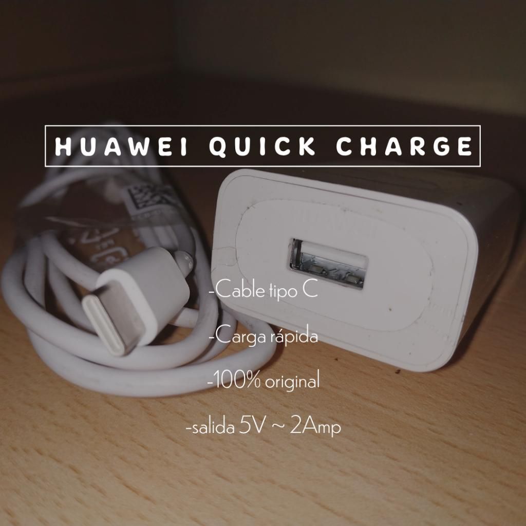 Cargador Quick Charge Huawei Original
