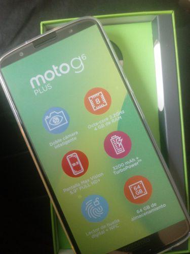Celular Motorola G6 Plus Doble Cámara Inteligente