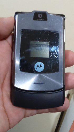 Celular Motorola Razr V3i Con Microsd Solo Para Movistar