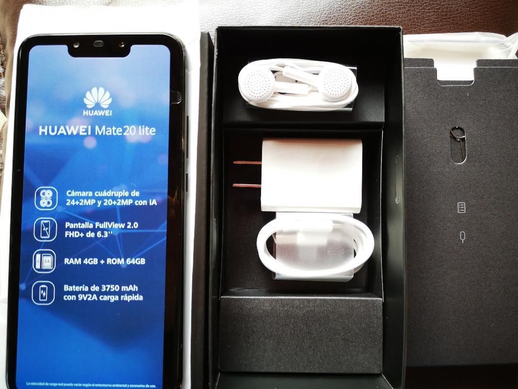 Huawei Mate 20 Lite Nuevo sin Uso Libre