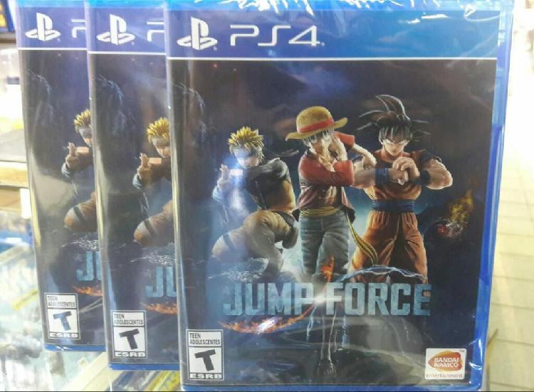 Jump Force Ps4 Nuevo Y Sellado Stock Delivery