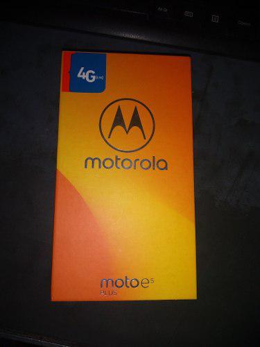 Motorola E5 Plus Dorado Nuevo Con Caja Y Accesarios