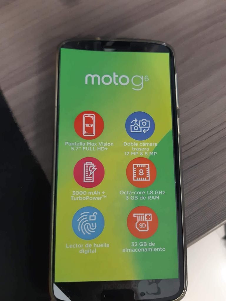 Motorola Moto G6 Libre