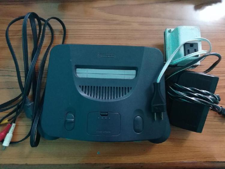 Nintendo 64, con Juegos Y Mandos