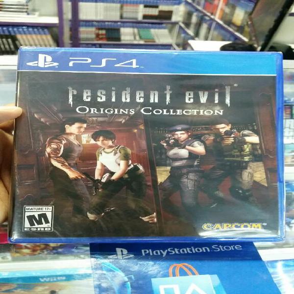Resident Evil Origins Collection Ps4 Nuevo y Sellado Stock