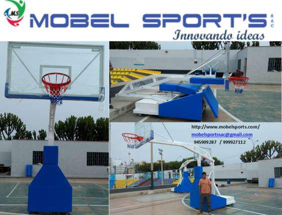 Tableros de basquet movibles en Lima