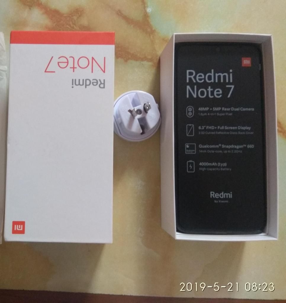 Xiaomi Redmi Note 7 64GB, 48MP Cámara.