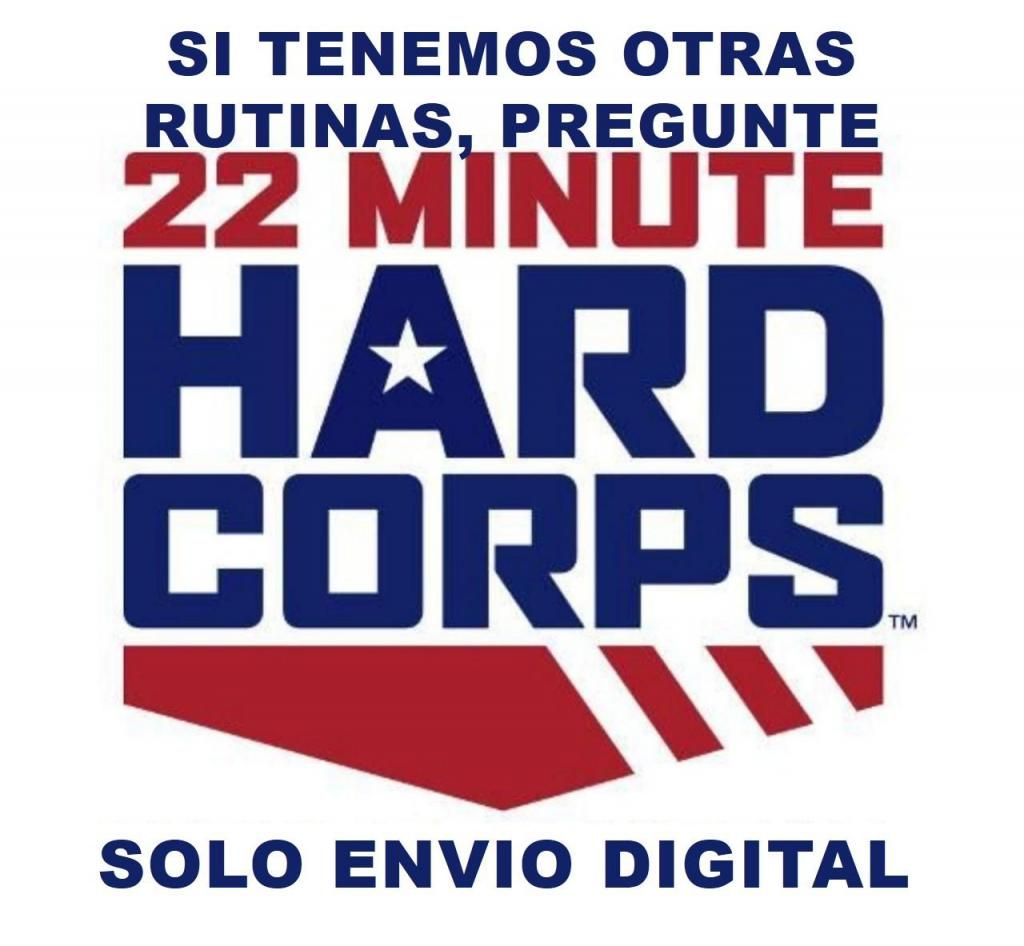 22 MINUTE HARD CORPS Rutina Fitness Entrenamiento ejercicios