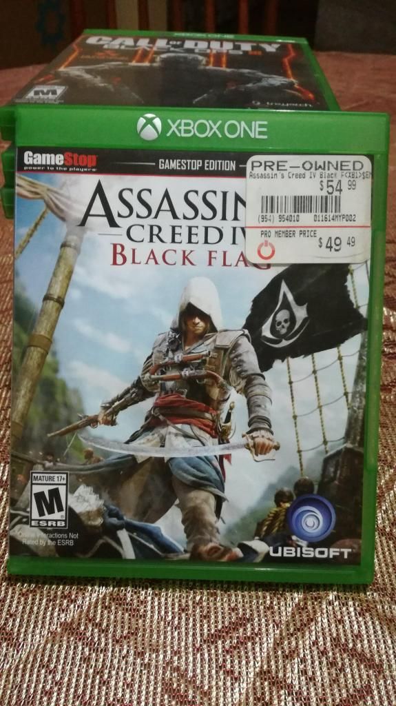 Assassin's Creed IV Black Flag XBOX ONE Usado