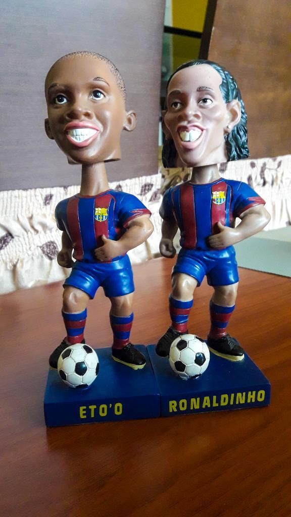 Figuras Fcbarcelona con Cabeza Movil