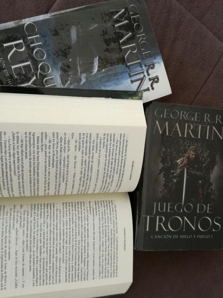 Game Of Thrones Libros Originales