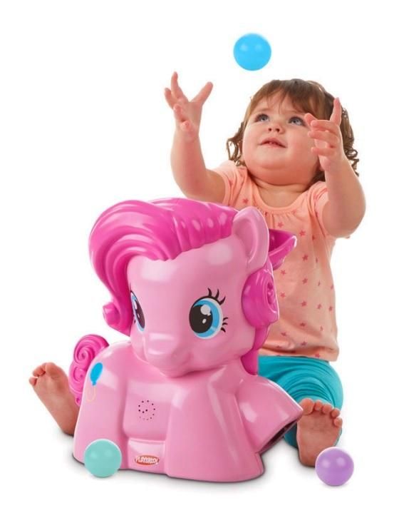 HASBRO My Little Pony, Pinkie Pie lanza bolitas con aire,
