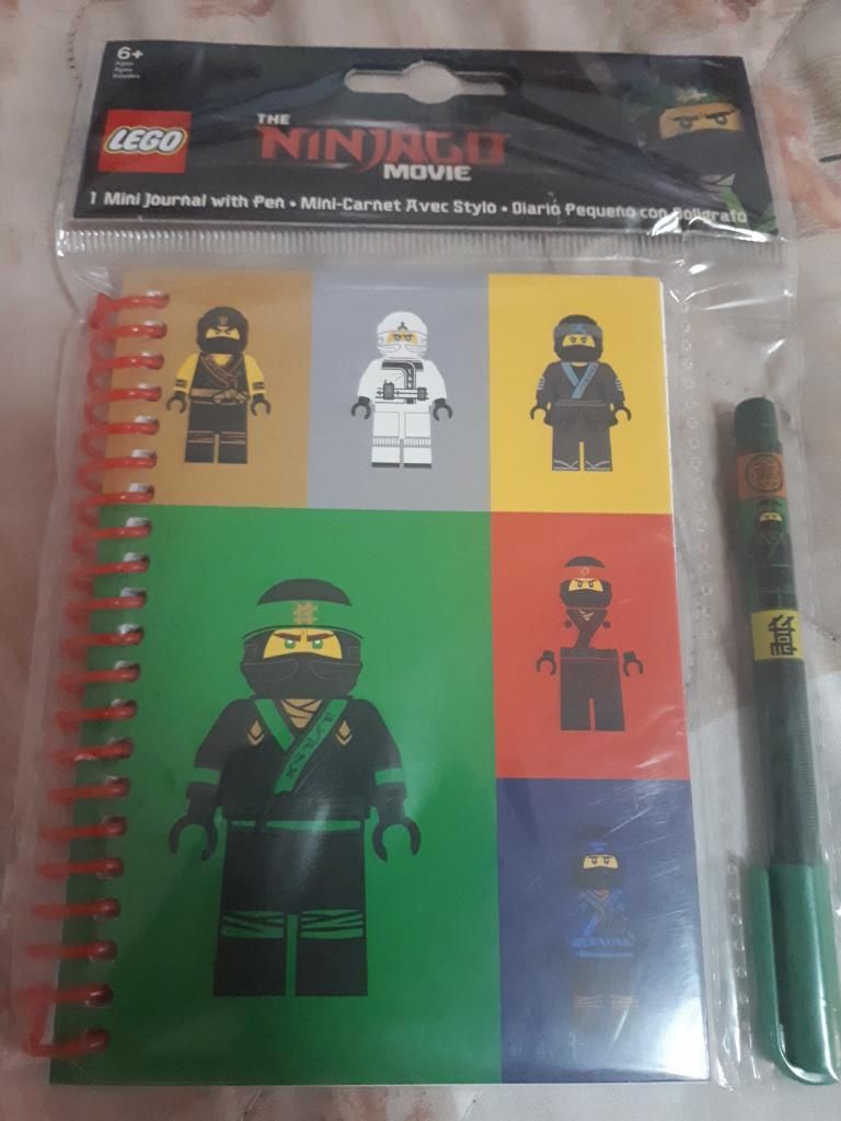 Libretas Lego Ninjago
