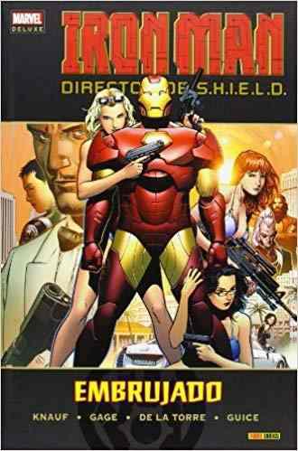 Comics Marvel Deluxe Ironman Director De Shield Embrujado