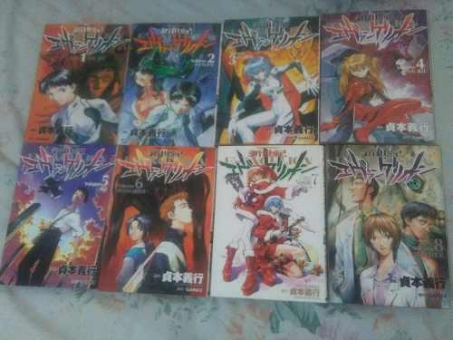 Evangelion 8 Numeros Mangas Japones