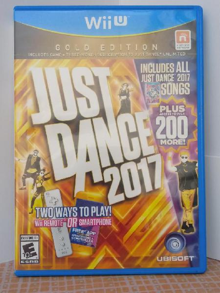 Just Dance 2017 GOLD EDITION OFERTA WiiU