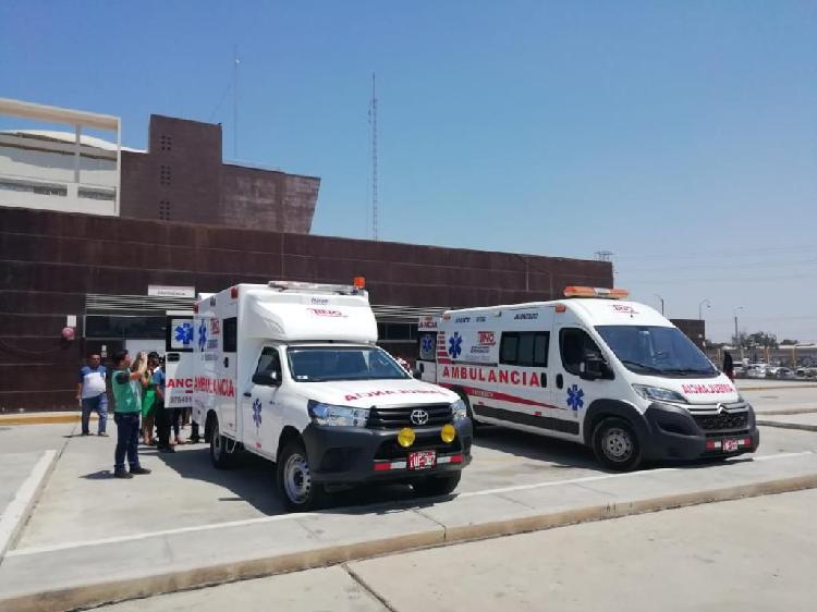 Ambulancias en Piura.