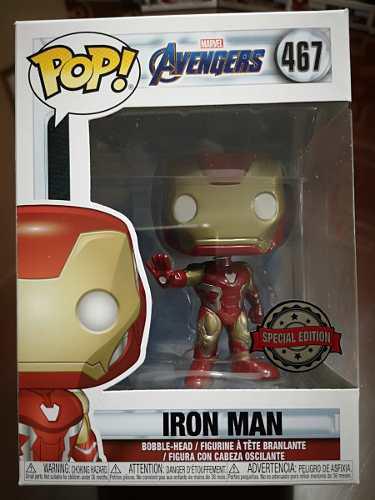 Funko Pop! Avengers End Game - Iron Man Nro 467 Original