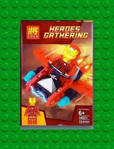 Iron Man De Avengers Minifigura Compatibles Con Lego