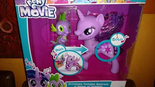My Little Pony Princesa Twilight Sparkle Y Spike El Dragon