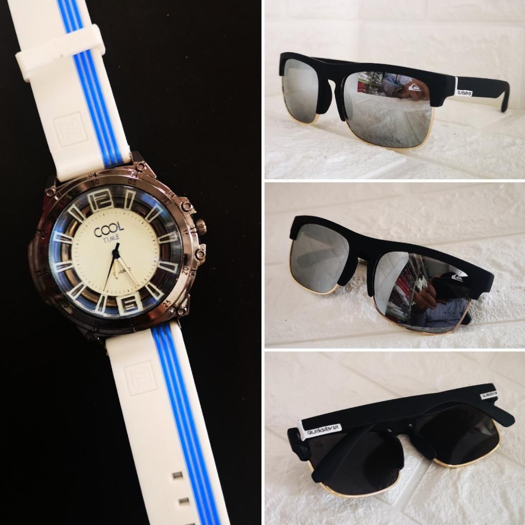 Reloj Y Lentes de Sol